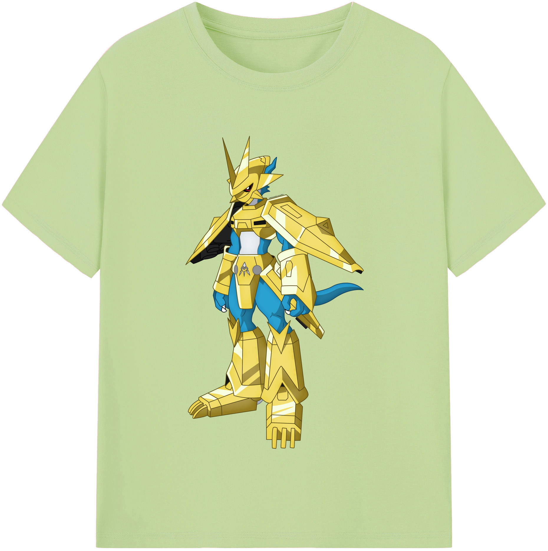 （画像用） Digimon デジタルモンスター/デジモン 綿100％半袖Tシャツ（フロントプリント）